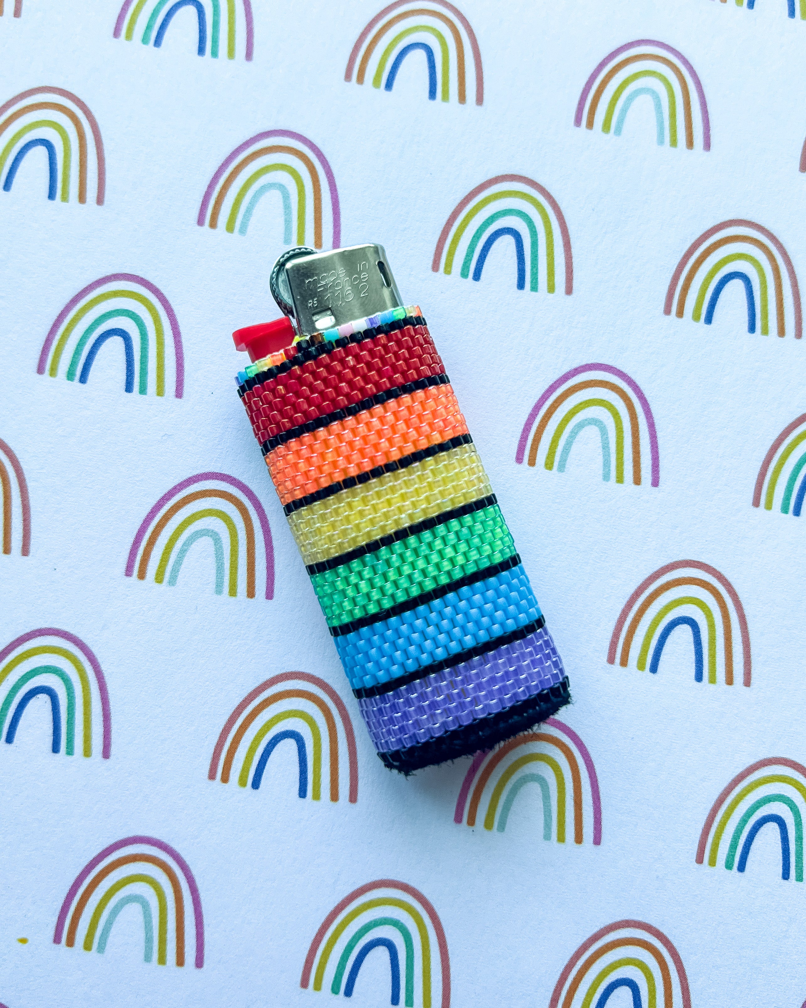 Small Pride Flag Lighter Case - Version 2